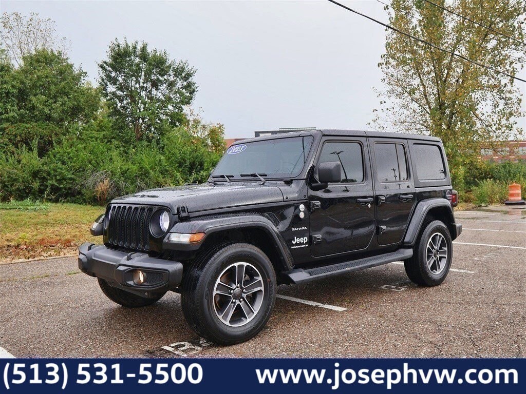 Used 2023 Jeep Wrangler 4-DOOR SAHARA 4X4 SUV