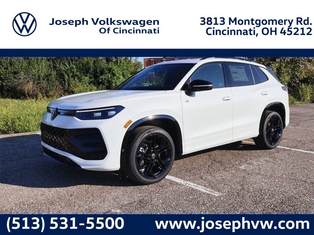 New 2025 Volkswagen Tiguan 2.0T SE R-Line Black SUV