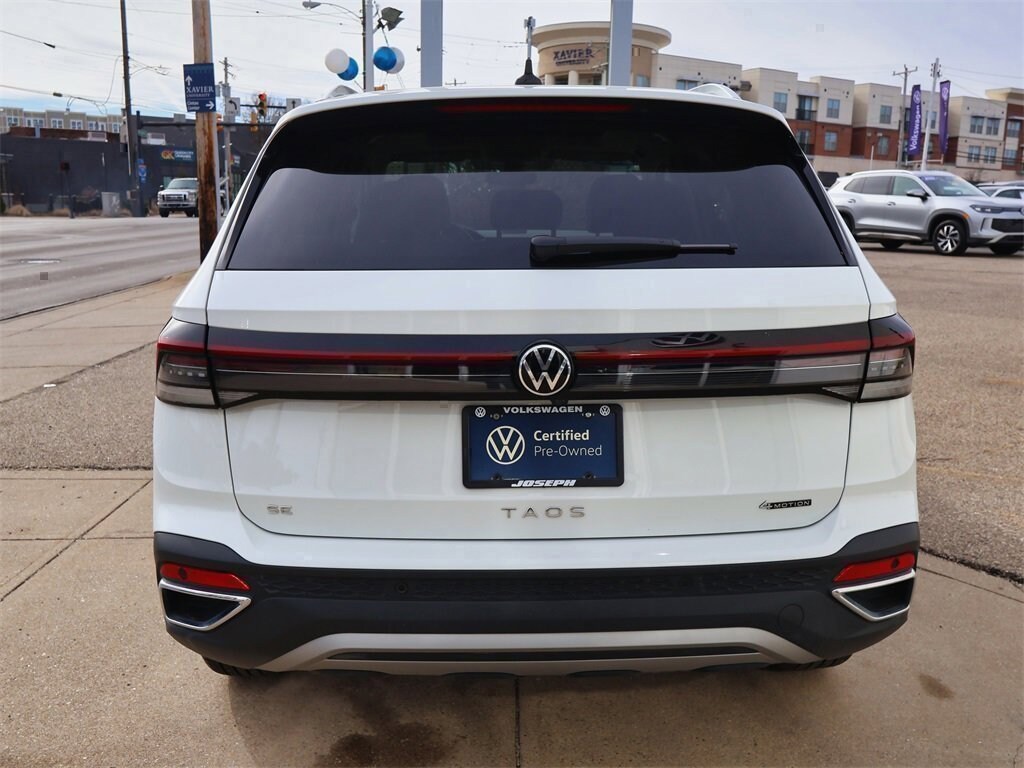 Certified 2025 Volkswagen Taos 1.5T SE SUV