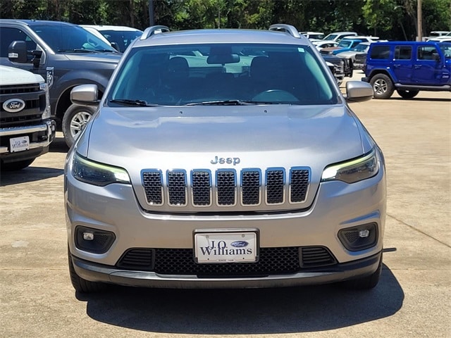 Used 2019 Jeep Cherokee Latitude Plus with VIN 1C4PJLLB0KD264874 for sale in Gladewater, TX