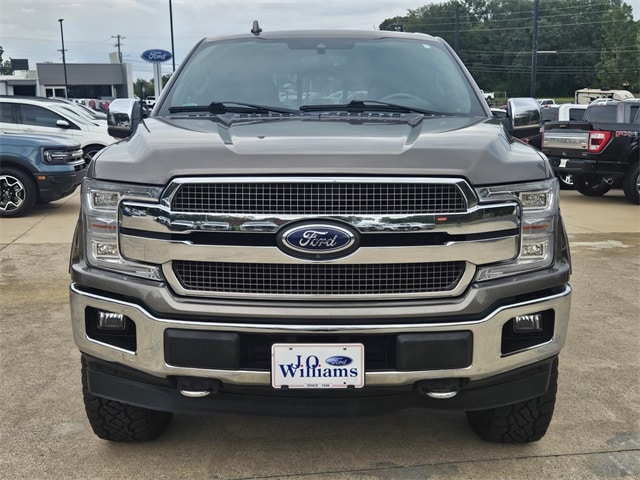 Used 2018 Ford F-150 King Ranch with VIN 1FTFW1E1XJFD27892 for sale in Gladewater, TX