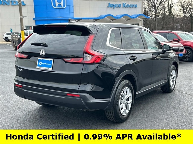 Certified 2025 Honda CR-V LX with VIN 2HKRS4H22SH408374 for sale in Manassas, VA