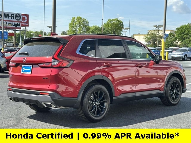 Certified 2025 Honda CR-V Sport-L with VIN 7FARS6H89SE070653 for sale in Manassas, VA