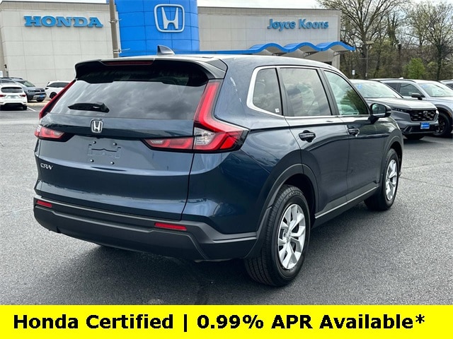 Certified 2025 Honda CR-V LX with VIN 2HKRS4H21SH412366 for sale in Manassas, VA