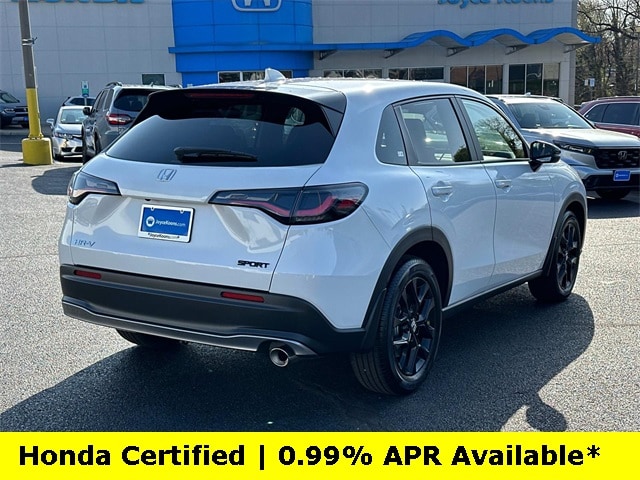 Certified 2025 Honda HR-V Sport with VIN 3CZRZ2H5XSM727309 for sale in Manassas, VA