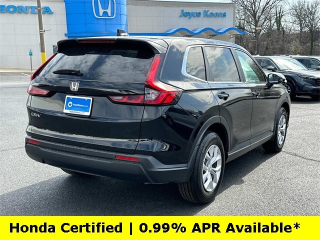 Certified 2025 Honda CR-V LX with VIN 2HKRS4H21SH416062 for sale in Manassas, VA