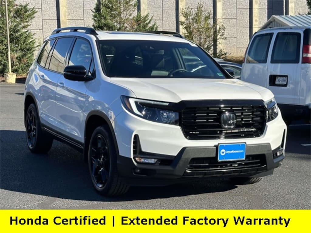 Certified 2025 Honda Passport Black Edition SUV