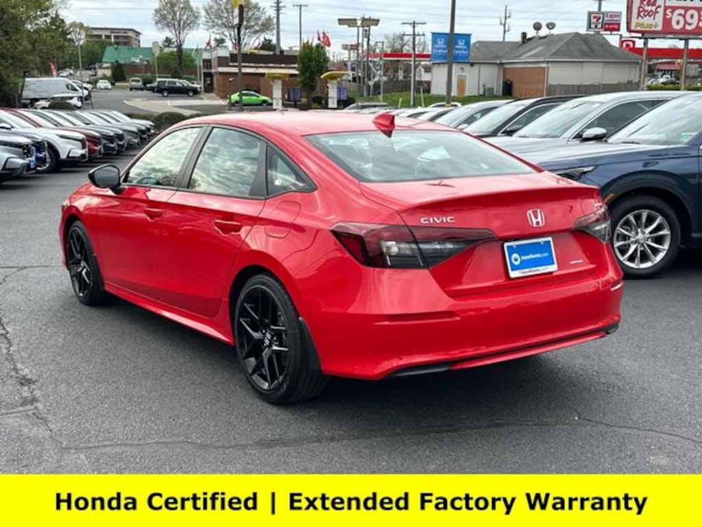 Certified 2025 Honda Civic Hybrid Sport Sedan
