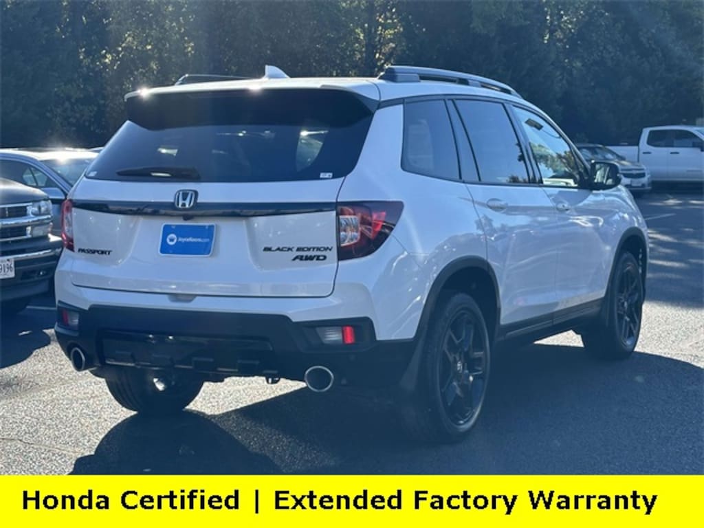 Certified 2025 Honda Passport Black Edition SUV