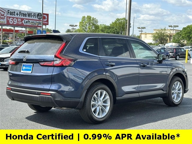 Certified 2025 Honda CR-V EX-L with VIN 2HKRS4H75SH464224 for sale in Manassas, VA
