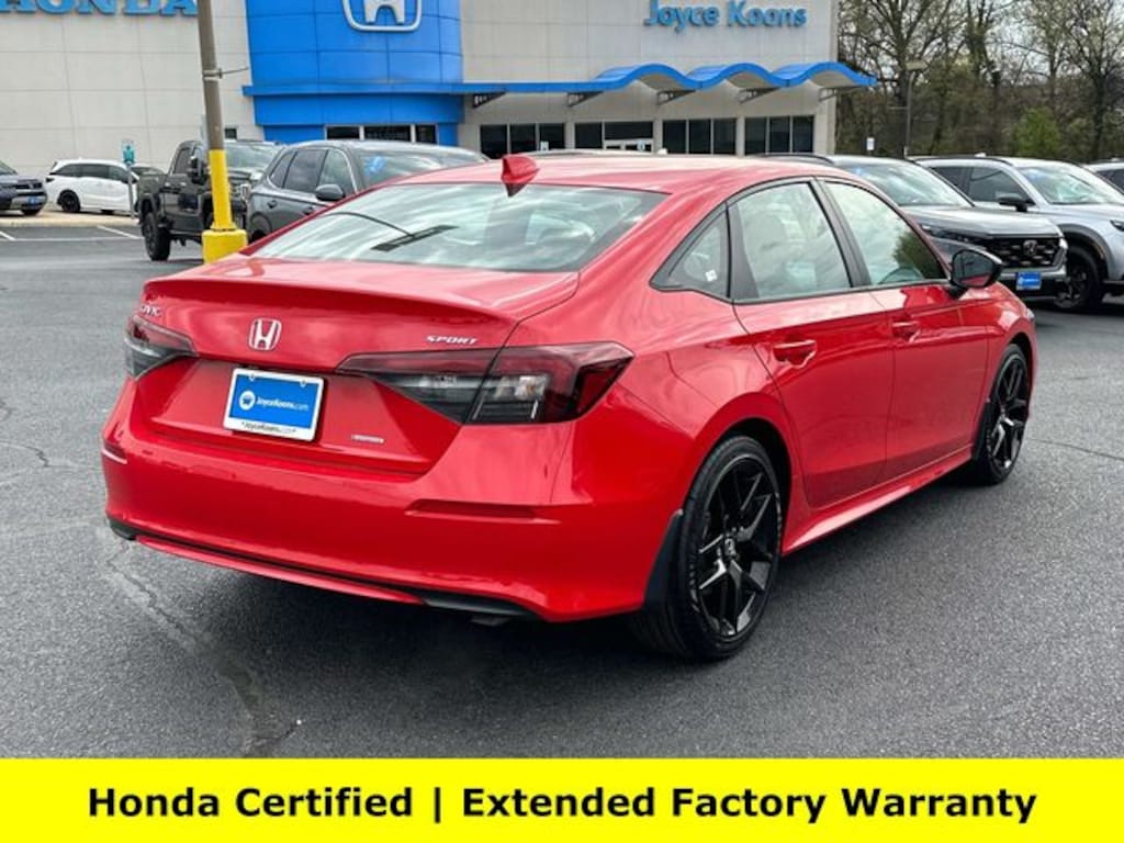 Certified 2025 Honda Civic Hybrid Sport Sedan