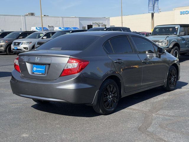 Used 2012 Honda Civic LX with VIN 19XFB2F52CE102253 for sale in Manassas, VA