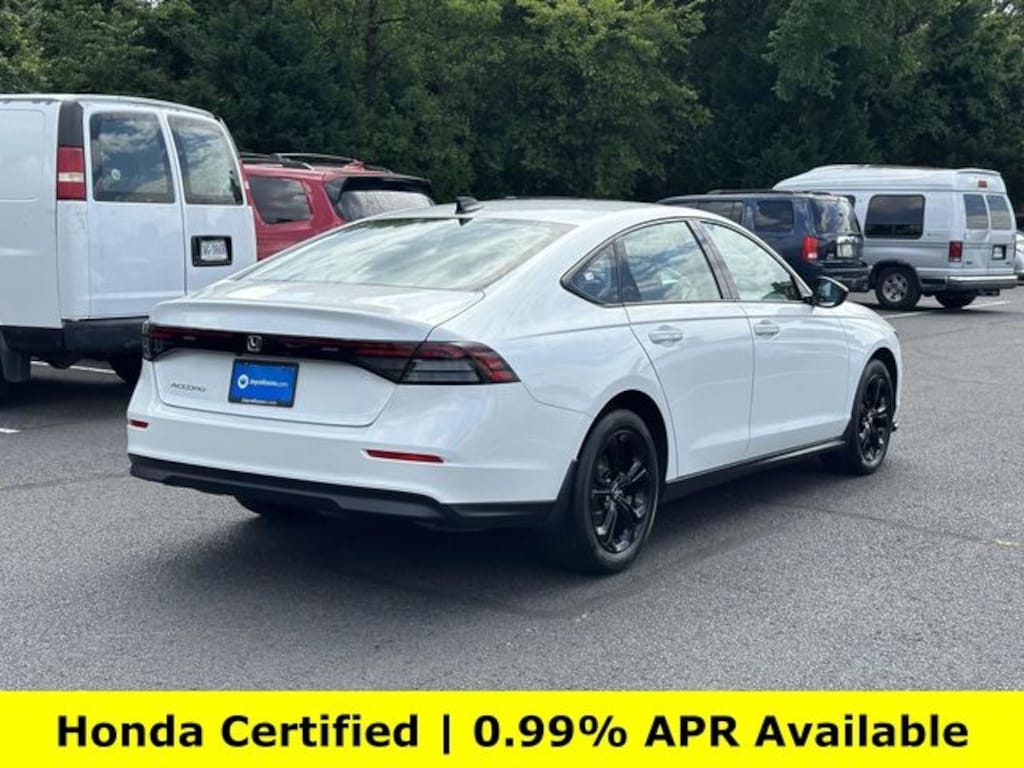 Certified 2025 Honda Accord SE Sedan
