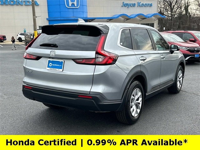 Certified 2025 Honda CR-V LX with VIN 2HKRS4H23SH405726 for sale in Manassas, VA