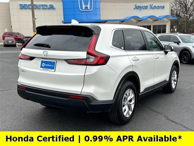 Certified 2025 Honda CR-V LX with VIN 2HKRS4H21SH415431 for sale in Manassas, VA
