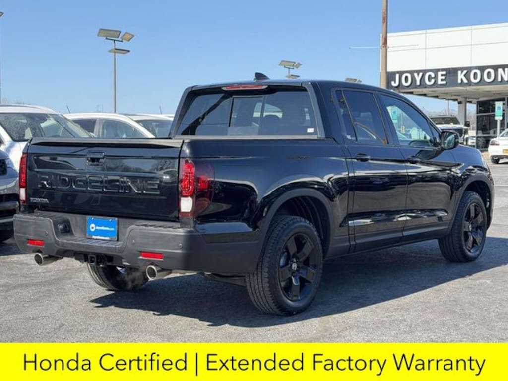 Certified 2024 Honda Ridgeline Black Edition Truck Crew Cab