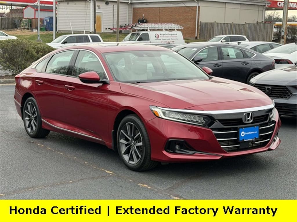 Certified 2022 Honda Accord EX-L 1.5T Sedan