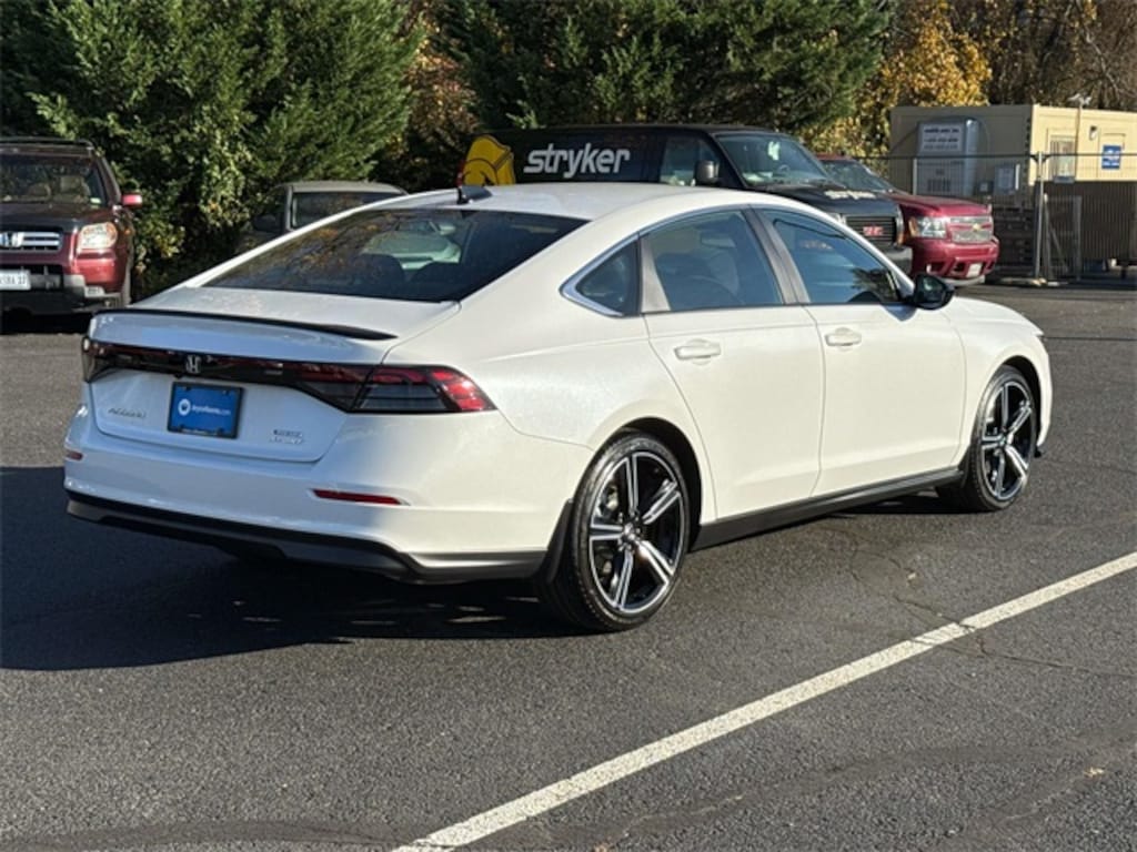 Certified 2025 Honda Accord Hybrid Sport Sedan
