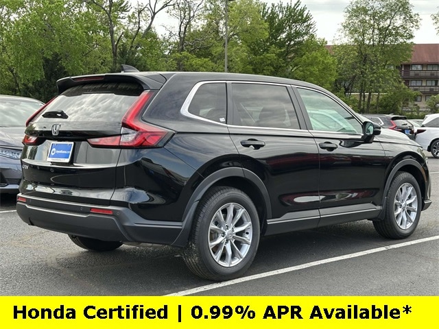 Certified 2025 Honda CR-V EX-L with VIN 2HKRS4H7XSH442851 for sale in Manassas, VA