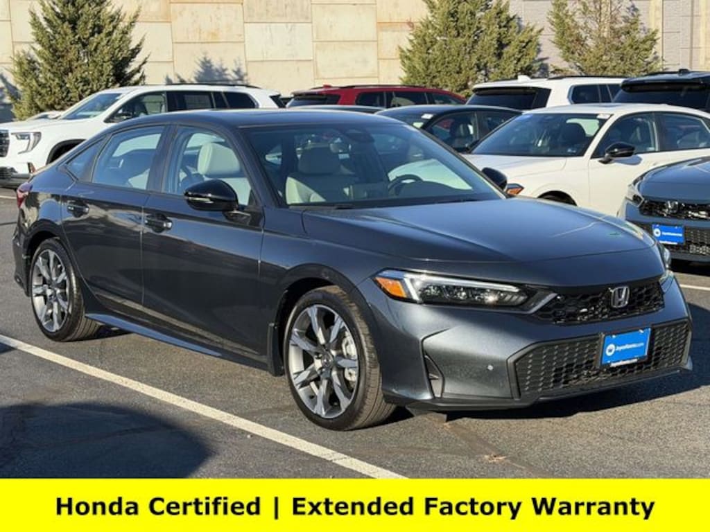 Certified 2026 Honda Civic Hybrid Sport Touring Sedan