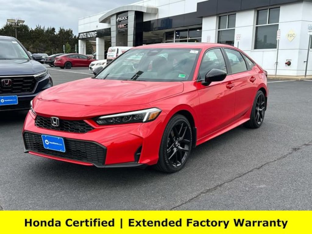 Certified 2025 Honda Civic Hybrid Sport Sedan