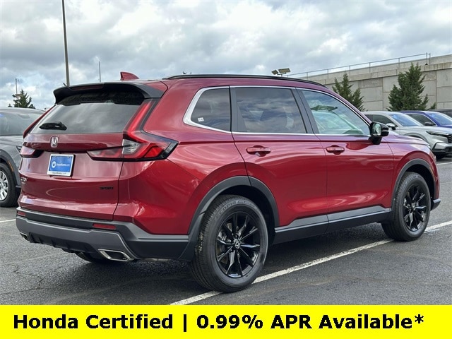 Certified 2025 Honda CR-V Sport-L with VIN 7FARS6H83SE020220 for sale in Manassas, VA