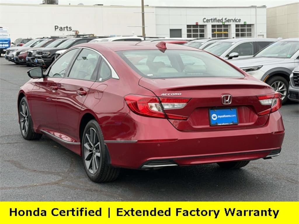 Certified 2022 Honda Accord EX-L 1.5T Sedan