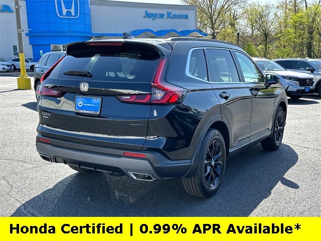 Certified 2025 Honda CR-V Sport with VIN 7FARS6H54SE079184 for sale in Manassas, VA