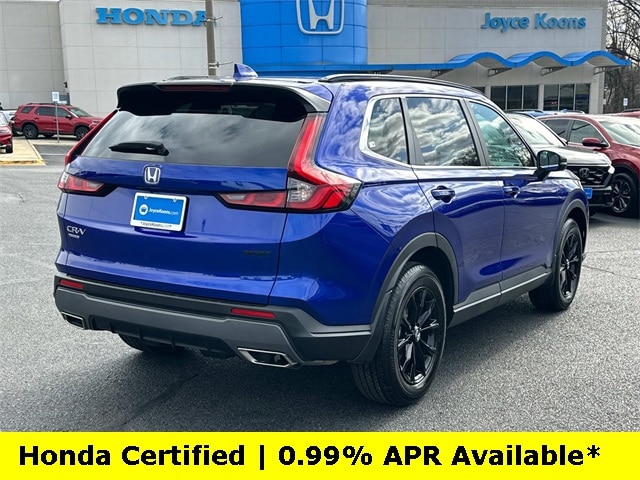 Certified 2025 Honda CR-V Sport with VIN 5J6RS6H57SL012209 for sale in Manassas, VA
