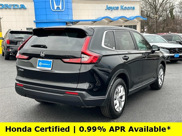 Certified 2025 Honda CR-V LX with VIN 2HKRS4H27SH408452 for sale in Manassas, VA