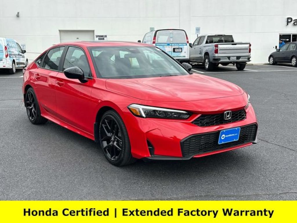 Certified 2025 Honda Civic Hybrid Sport Sedan