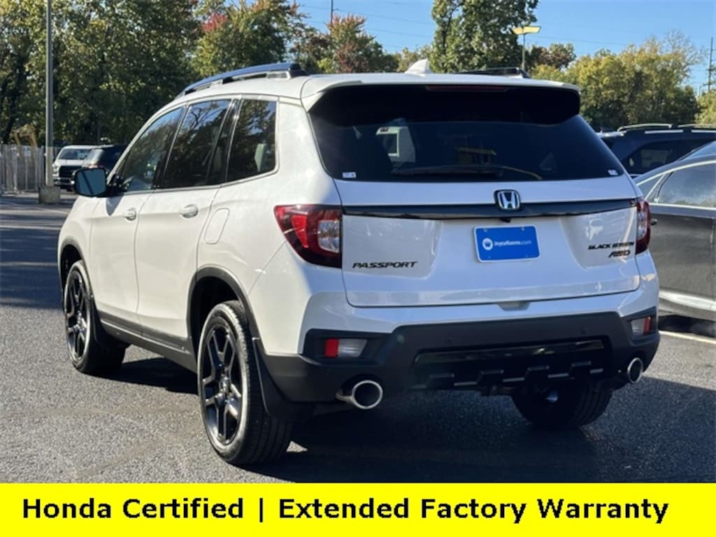Certified 2025 Honda Passport Black Edition SUV