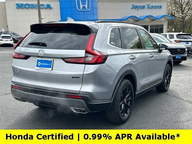 Certified 2025 Honda CR-V Sport-L with VIN 7FARS6H89SE077733 for sale in Manassas, VA