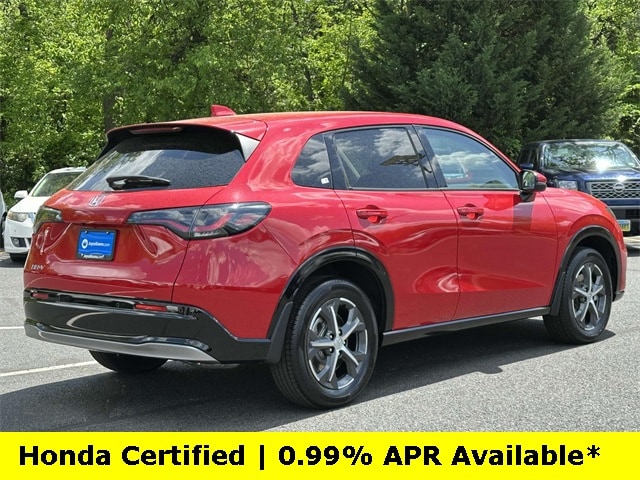 Certified 2025 Honda HR-V EX-L with VIN 3CZRZ2H73SM772156 for sale in Manassas, VA