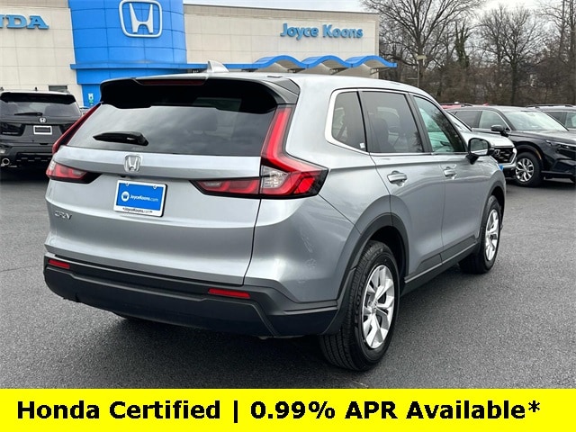 Certified 2025 Honda CR-V LX with VIN 2HKRS4H2XSH413533 for sale in Manassas, VA