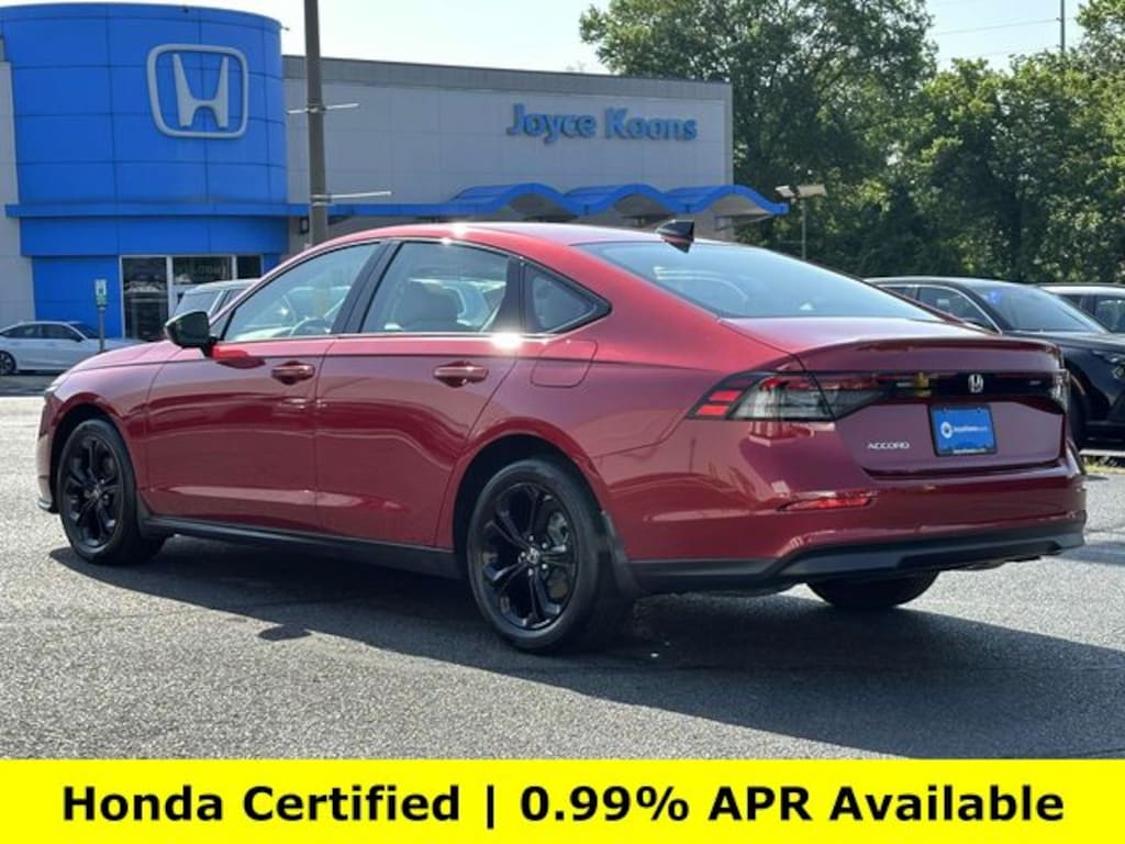 Certified 2025 Honda Accord SE Sedan
