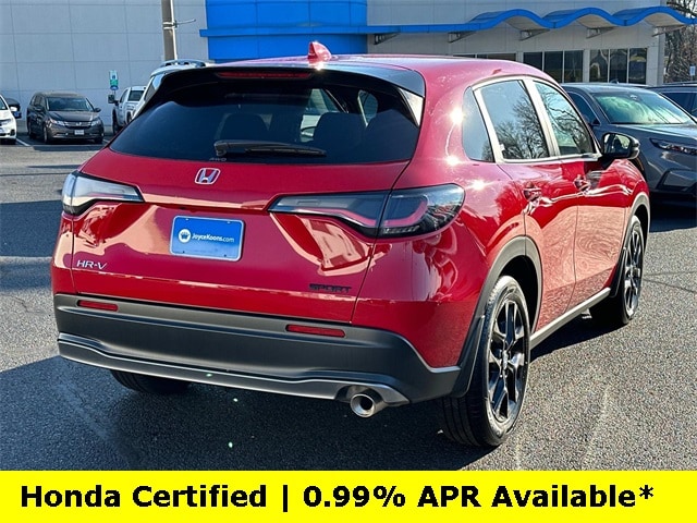 Certified 2025 Honda HR-V Sport with VIN 3CZRZ2H54SM701580 for sale in Manassas, VA