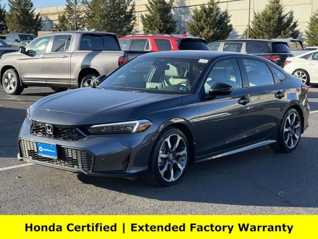 Certified 2026 Honda Civic Hybrid Sport Touring Sedan