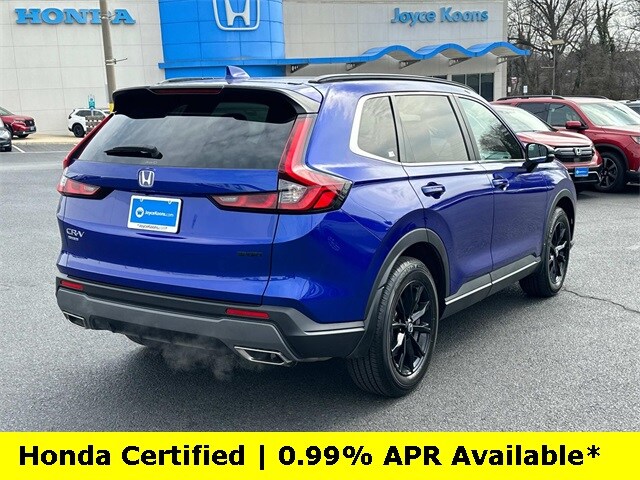 Certified 2025 Honda CR-V Sport with VIN 5J6RS6H52SL012201 for sale in Manassas, VA