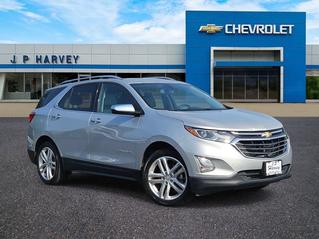 Used 2019 Chevrolet Equinox Premier with VIN 2GNAXYEX6K6272879 for sale in Clarksville, TX
