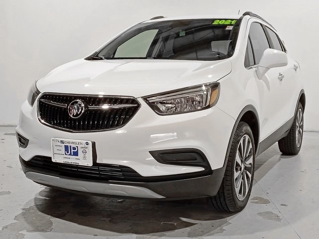 Used 2021 Buick Encore Preferred with VIN KL4CJESB5MB334695 for sale in Peru, IL