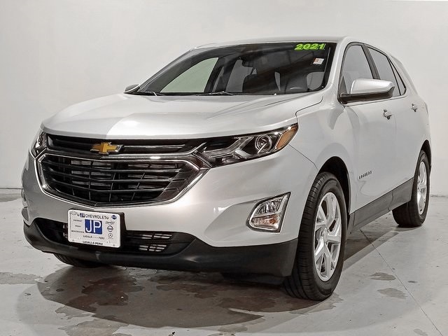 Used 2021 Chevrolet Equinox LT with VIN 3GNAXUEV7MS130259 for sale in Peru, IL