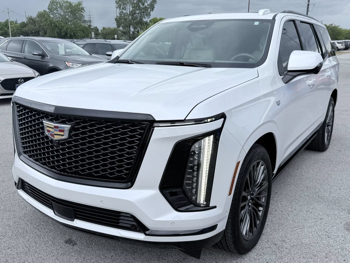 Crystal White 2025 Cadillac Escalade SUV / Crossover Four-Wheel Drive Automatic