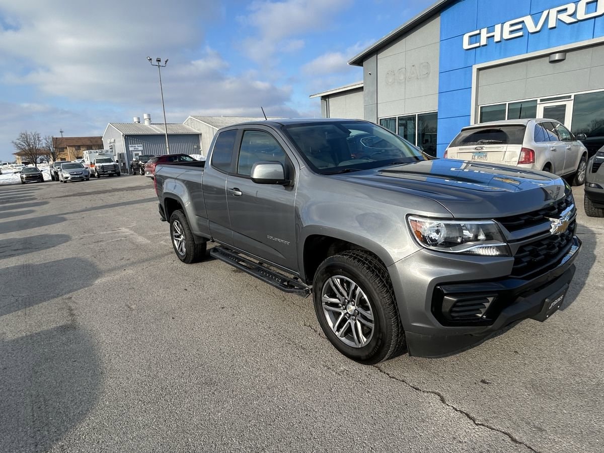 Used 2021 Chevrolet Colorado Work Truck with VIN 1GCHSBEA9M1243235 for sale in Anna, IL