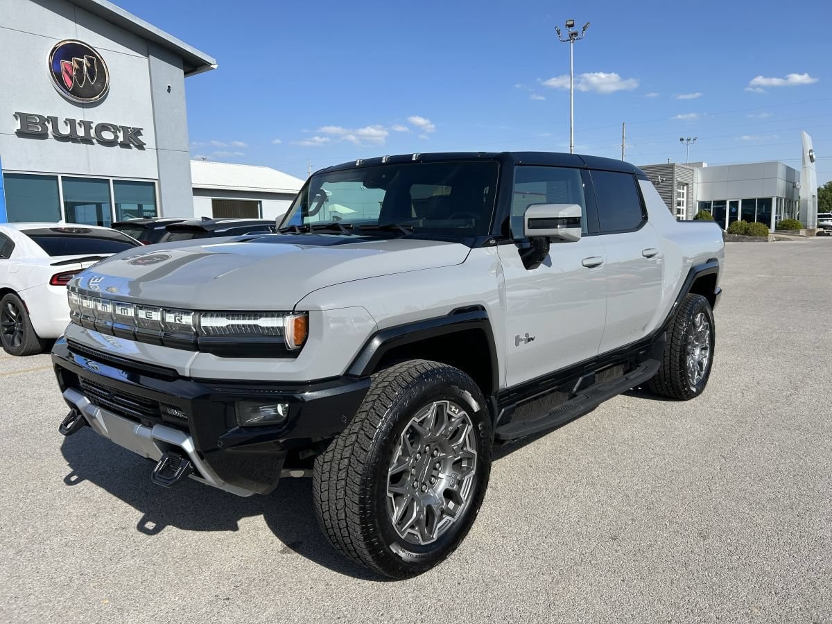 Meteorite Metallic (Grey) 2025 GMC Hummer EV Pickup Pickup Truck All-Wheel Drive 1-Speed Automatic