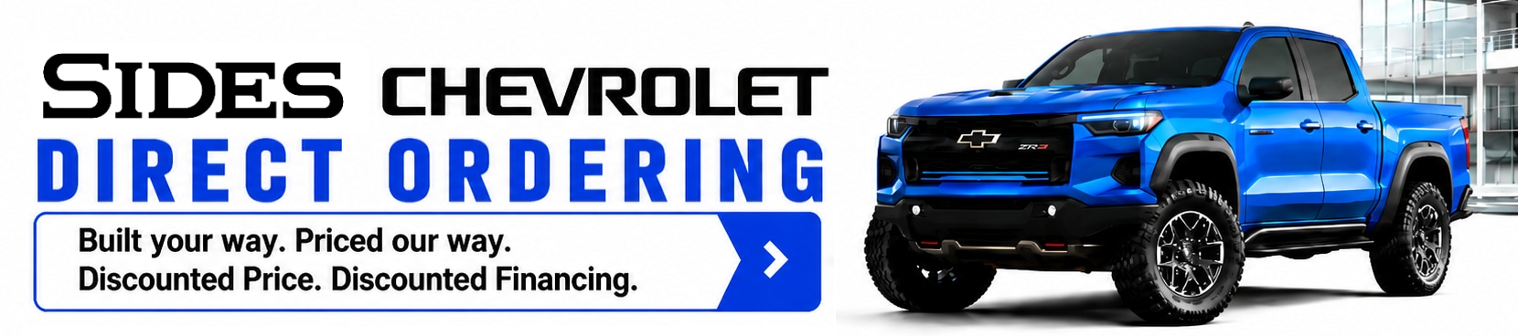 Build Your Own Vehicle - Priced Our Way