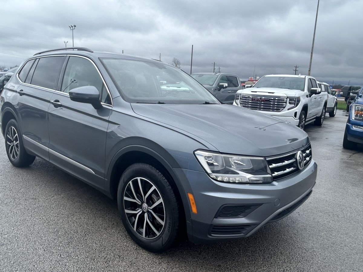 Used 2021 Volkswagen Tiguan SE with VIN 3VV3B7AXXMM010261 for sale in Anna, IL