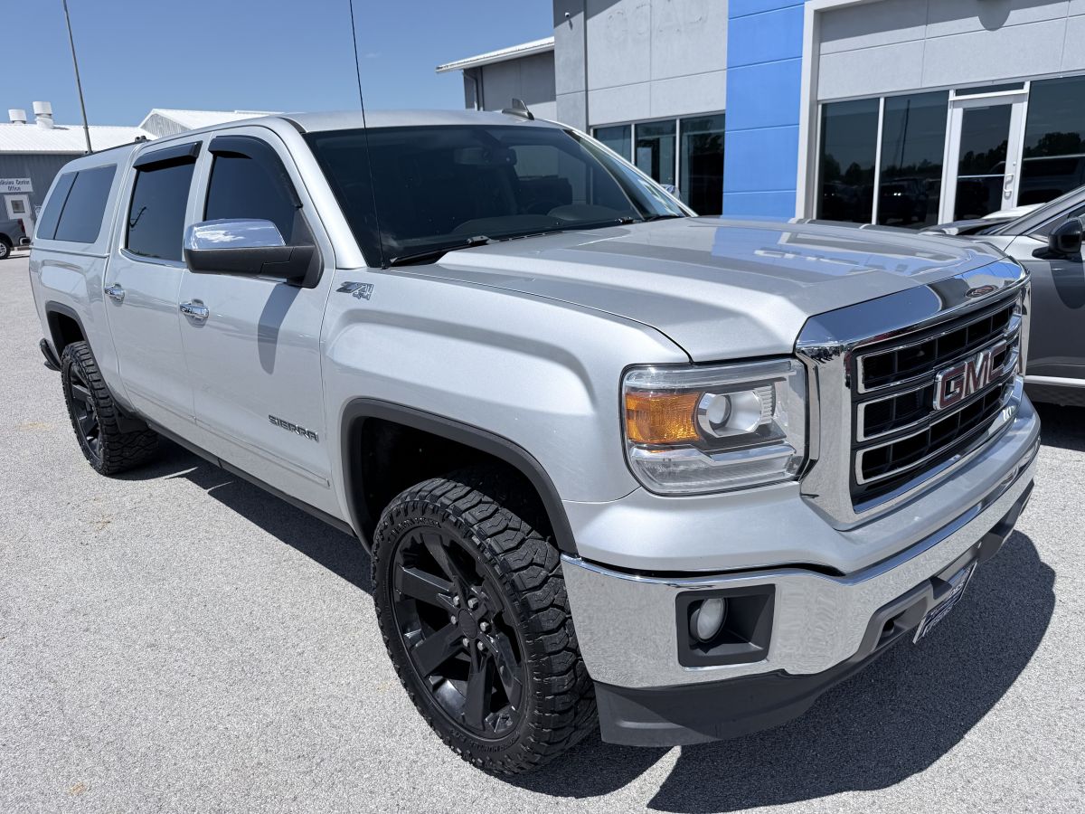 Used 2015 GMC Sierra 1500 SLT with VIN 3GTU2VEC6FG521367 for sale in Anna, IL