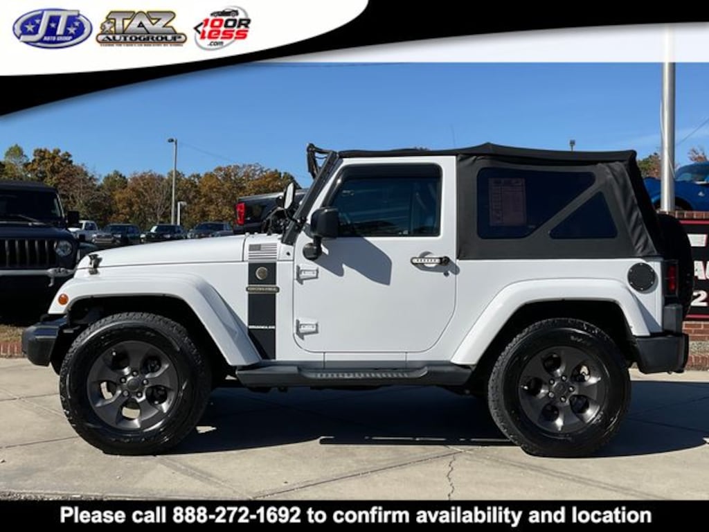 Used 2017 Jeep Wrangler Freedom Edition SUV