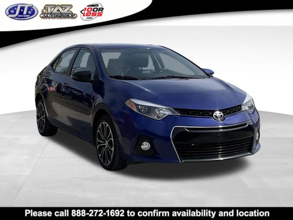 Used 2014 Toyota Corolla S Sedan